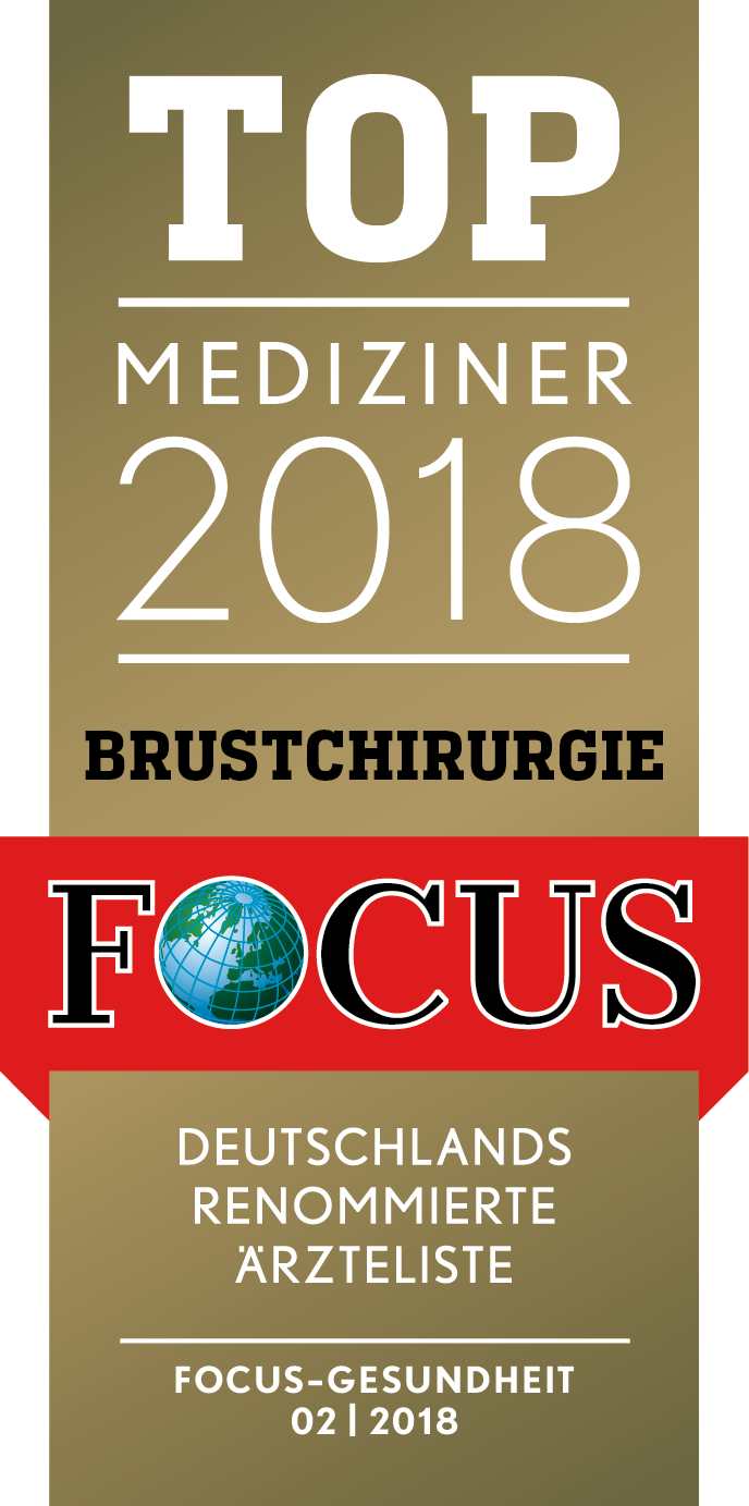 TOP Mediziner 2018 - Brustchirurgie | Focus Deutschlands renommierte Ärzteliste